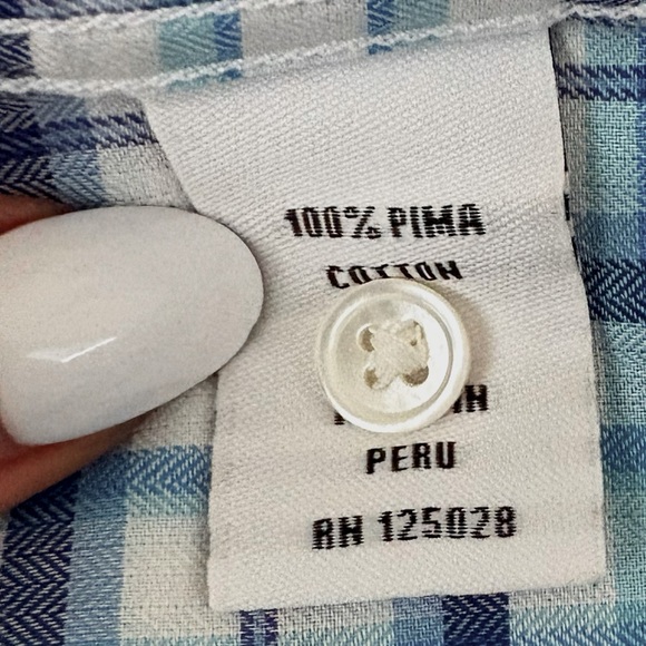 Psycho Bunny 100% Pima Cotton Button Down Shirt - Picture 8 of 8